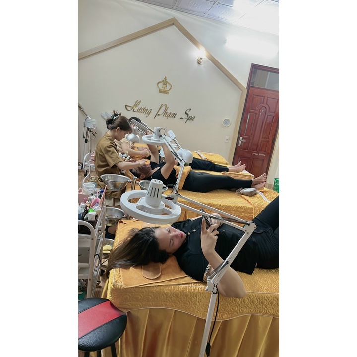 Đèn Led Trục Khuỷu 3 Màu , Đèn Soi Da Spa Chống Cận