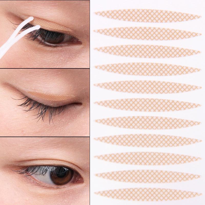 40 Cái / tờ Mí Mắt Hình Ô Liu Dán Hình Vô Hình Gấp Đôi Mí Mắt Bóng Băng Miếng Dán Dụng Cụ Làm Đẹp