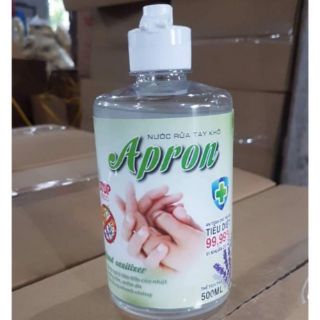NƯỚC RỬA TAY KHÔ APRON 500ml DIỆT KHUẨN 99,99%