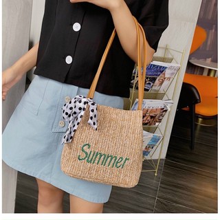 Túi Cói SUMMER Siêu Xinh
