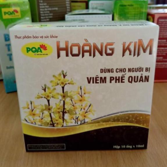 PQA HOÀNG KIM: Giúp bổ phế, giảm ho, long đờm, hỗ trợ giảm ho do viêm phế quản | BigBuy360 - bigbuy360.vn