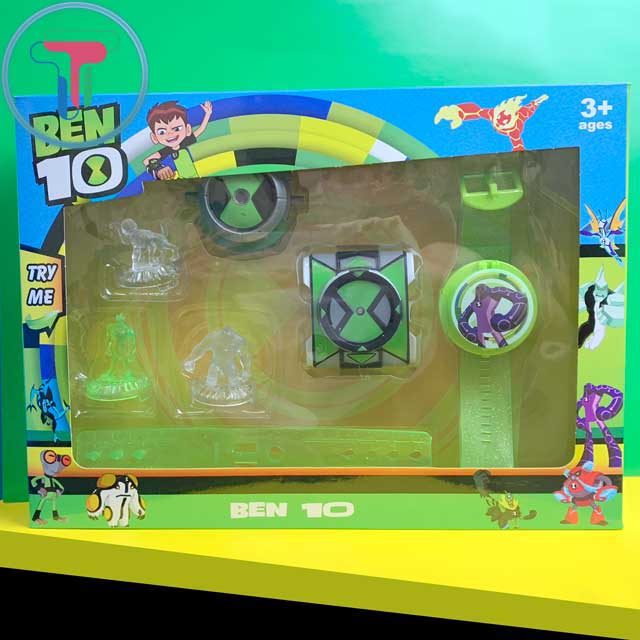 Bộ đồ chơi đồng hồ đeo tay biến hình alien ben 10 omnitrix 045-27