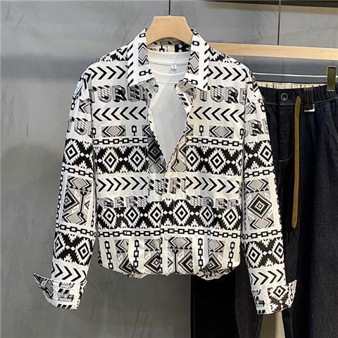 Áo Sơ Mi Dài Tay Dáng Rộng Thiết Kế Giản Dị Dành Cho Nam