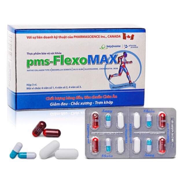FlexoMax - viên uống hỗ trợ tăng sinh dịch khớp,giảm quá trình thoái hoá khớp,đau do khô khớp,viêm khớp,loãng xương...)