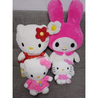 set bạn va mèo kitty