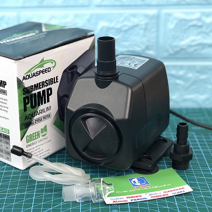 Máy bơm thác nước hòn non bộ, hồ cá  Aquaspeed AWP-3900 | Bơm thả chìm