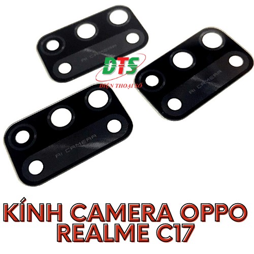 Kính camera oppo realme c17 có sẵn keo dán