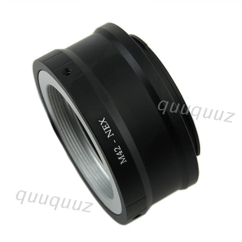 QUU M42 Screw Camera Lens Converter Adapter For SONY NEX E Mount NEX-5 NEX-3 NEX-VG10