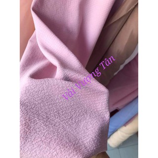 Vải xốp nhăn