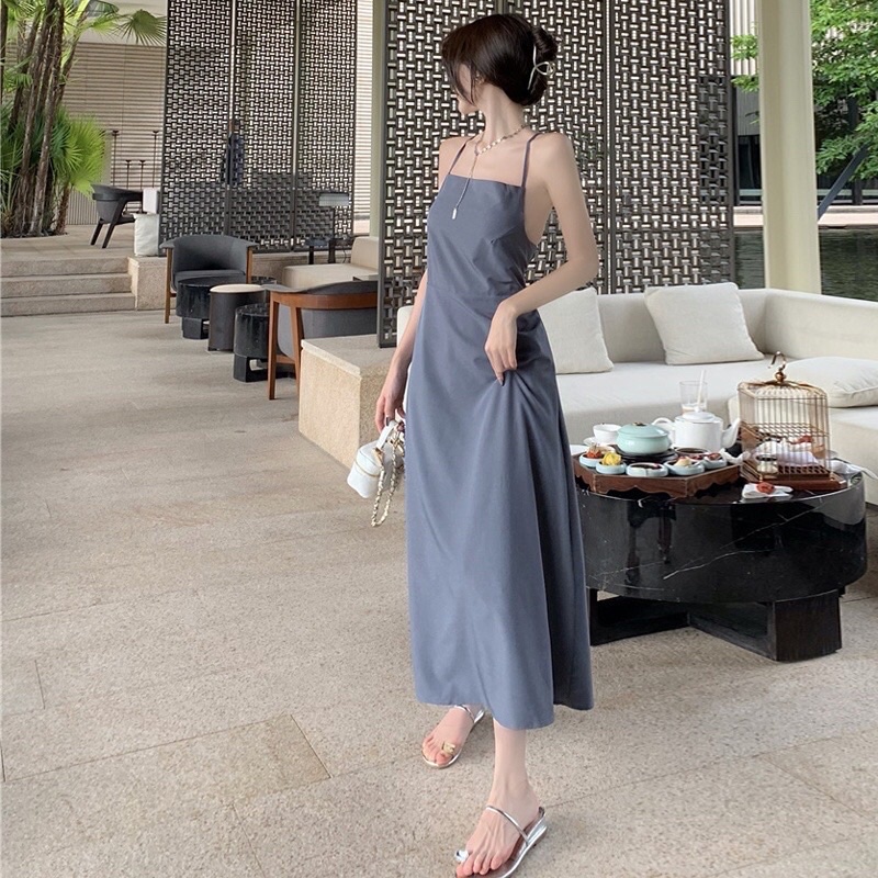 ÁO HAI DÂY KHOÉT LƯNG