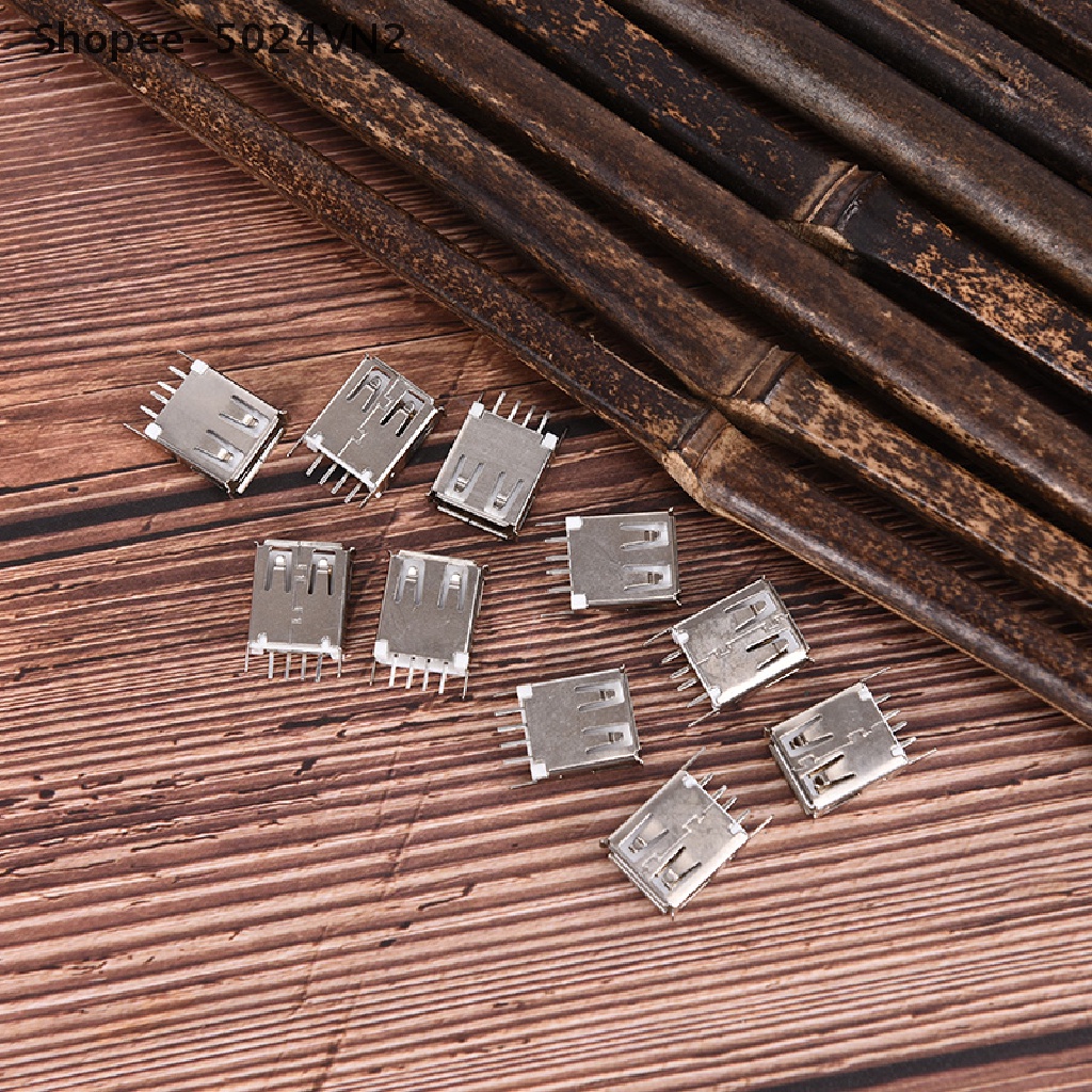 Ổ Cắm USB Đầu Cái A 4Pin 180 Độ Tiện Dụng