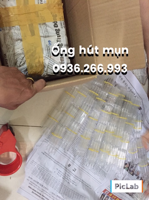 Ống hút Mụn 100 ống loại 1