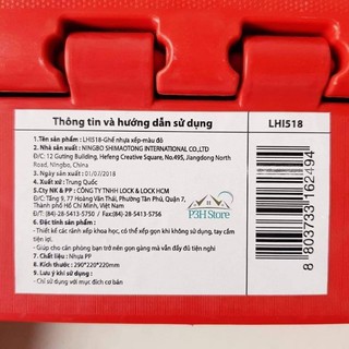 Ghế nhựa xếp Lock&Lock LHI518