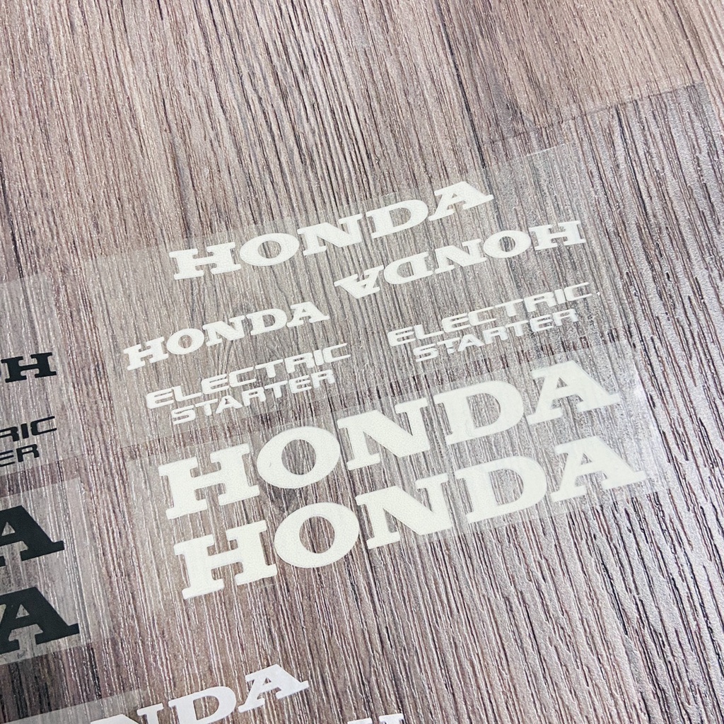 BỘ TEM CHỮ HONDA NHIỀU KÍCH THƯỚC SIÊU ĐẸP
