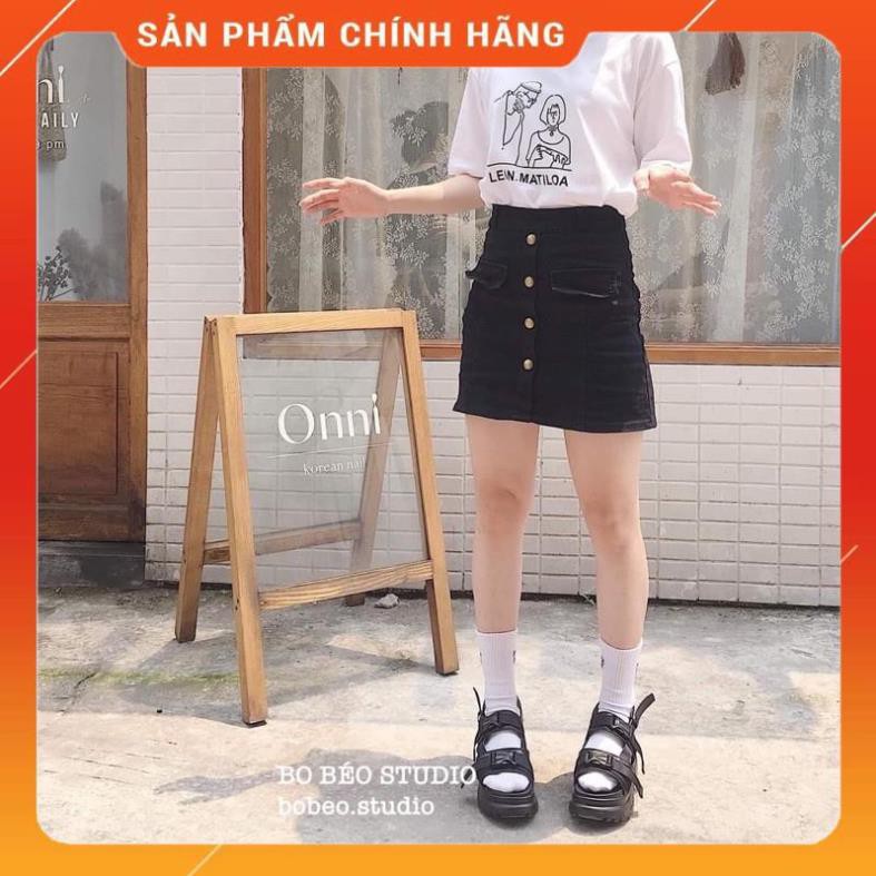 XA - (HÀNG CÓ SẴN - ẢNH THẬT SHOP CHỤP) STRAP BUCKLE SANDALS - GIÀY ULZZANG SANDALS ĐẾ CAO 6CM