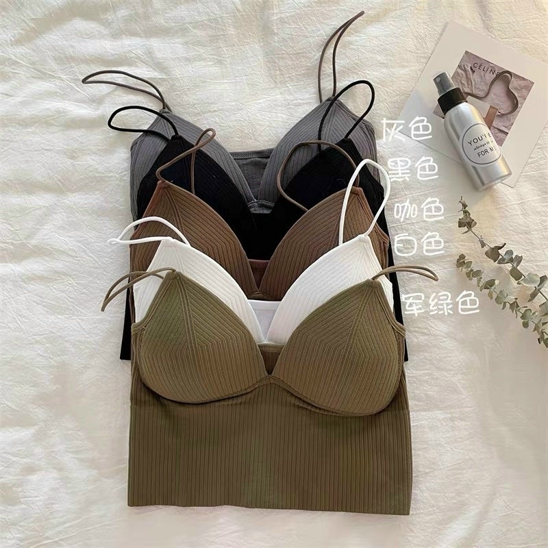 [NEW] ÁO BARA HAI DÂY DỆT KIM QC CHẤT MỀM MỊN CHIZISHOP NHIỀU MÀU CỰC HOT BR100