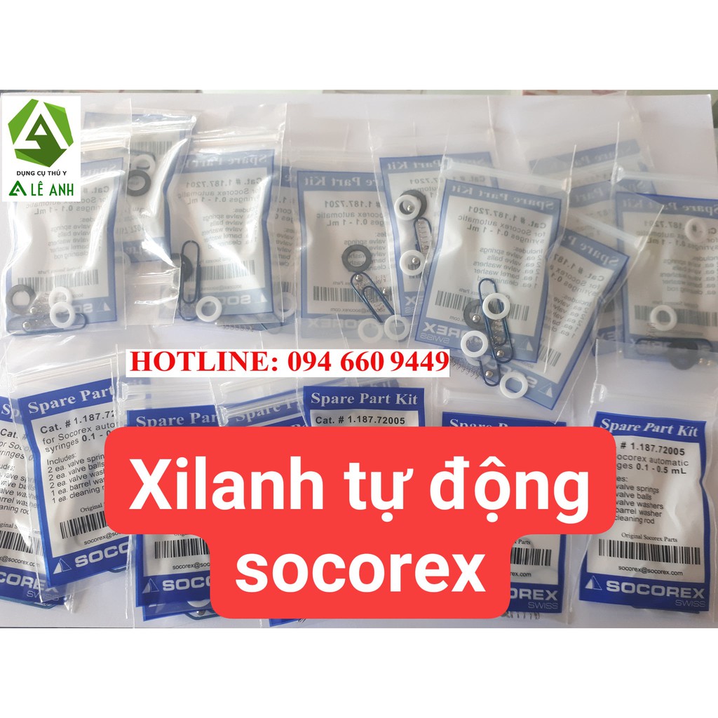 Bộ ron kèm viên bi xilanh tự động socorex