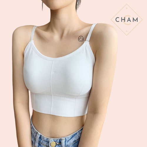 Áo bra 2 dây dáng croptop mặc tập Gym và Yoga 646