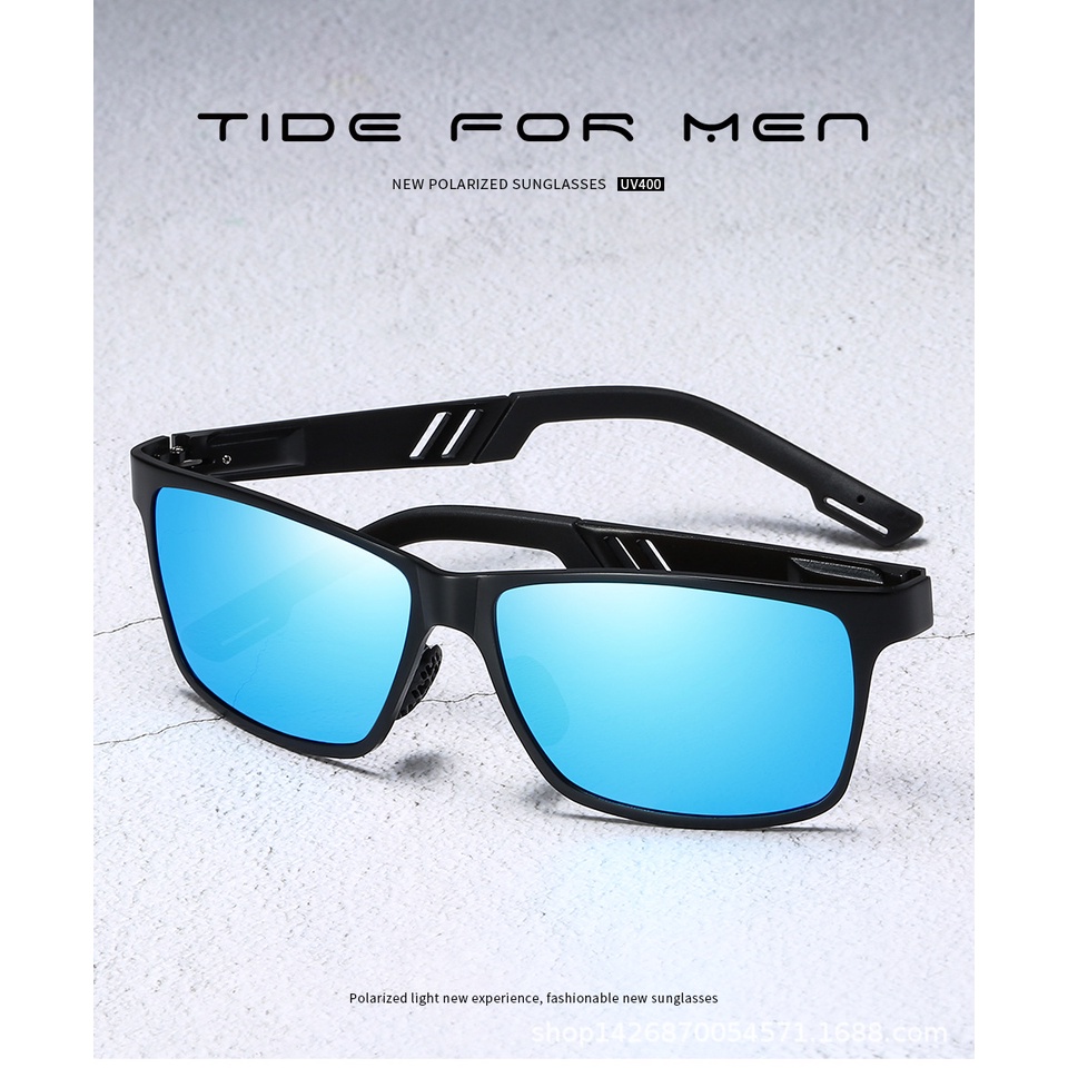 Mới Kính Mát Phân Cực Gọng Vuông Chất Liệu Nhôm Magiê Cho Nam | BigBuy360 - bigbuy360.vn