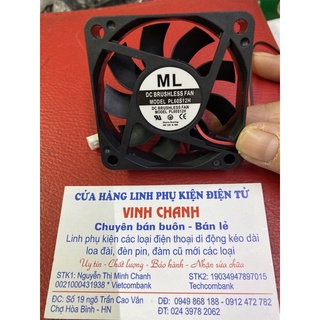 Quạt toả nhiệt 12V (6x6cm)