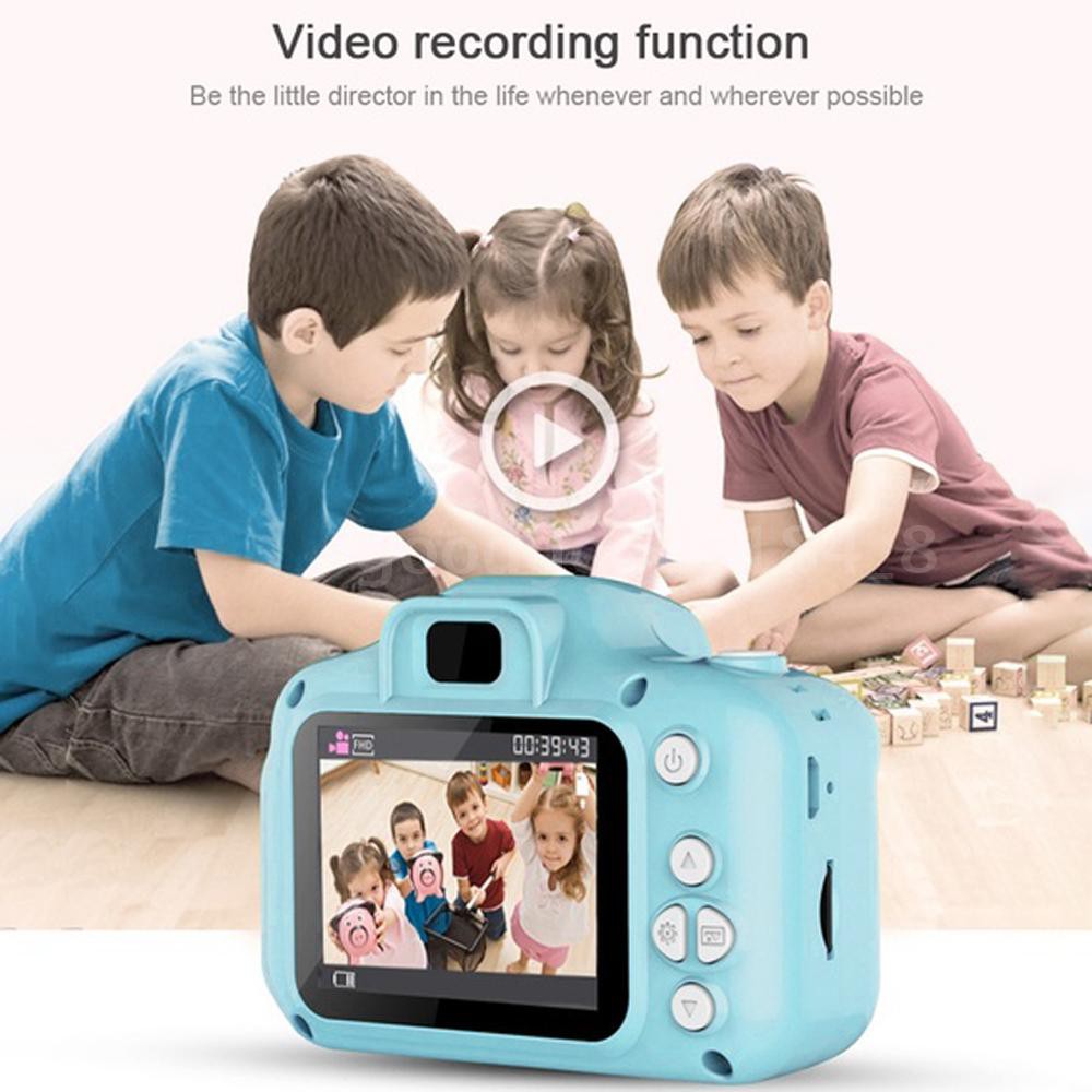 Trẻ Em Trẻ Em 1080P Máy Ảnh Kỹ Thuật Số 2.0 LCD Máy Ảnh Nhỏ Gọn Độ Nét Cao Món Quà Hoàn Hảo Cho Trẻ Em-168-OXUI3