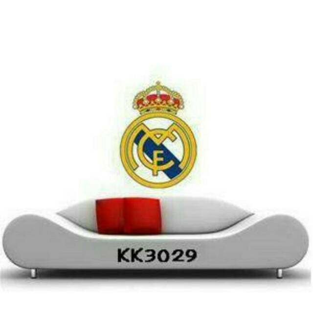 Miếng Dán Tường Trong Suốt Hình Logo Câu Lạc Bộ Bóng Đá Real Madrid, Manchester United Uk. 60cm X 90cm