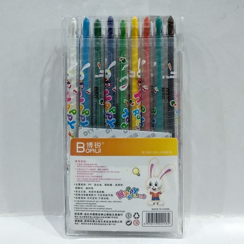 Sáp Vặn Dài 18 Màu ROLLING CRAYON BR - 2218 - B