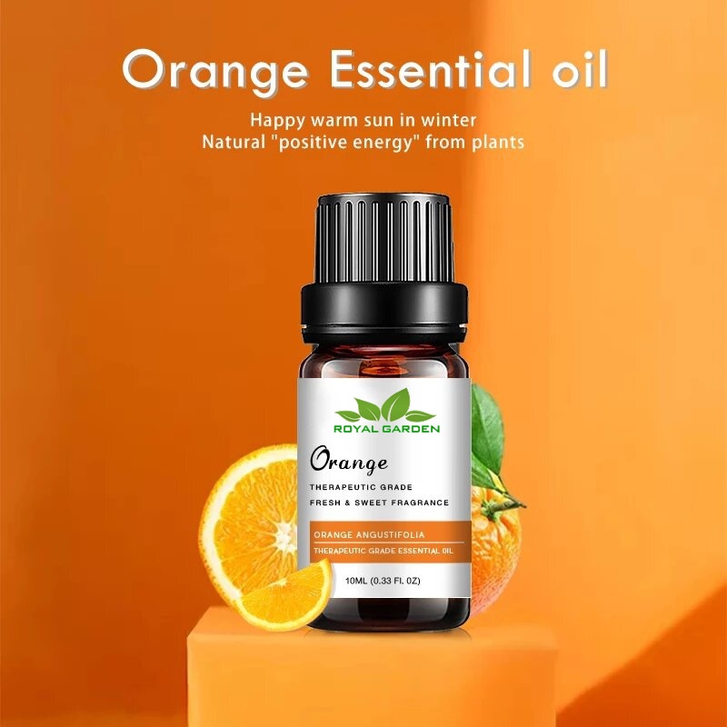 Tinh dầu 50ml Cam Orange - Triết xuất thiên nhiên 100% từ Hàn Quốc