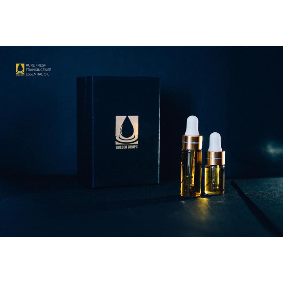 TINH DẦU TRẦM HƯƠNG SẠCH NGUYÊN CHẤT GOLDEN DROPS 1ML