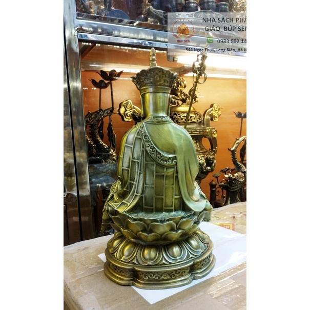 Tượng  Bồ Tát Địa Tạng bằng đồng  - Tượng Phật