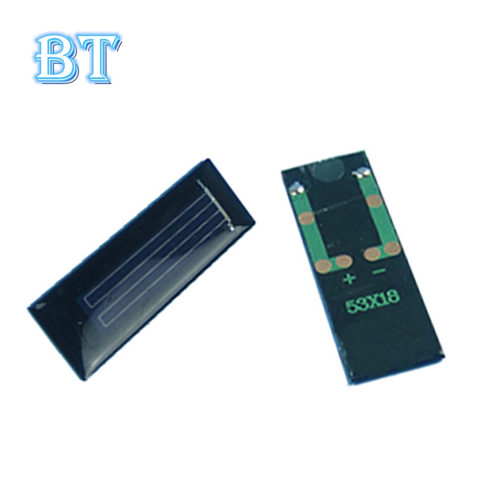 【READY STOCK】Mô Đun Bảng Năng Lượng Mặt Trời Mini 0.5v 100ma 53x18 X 2.5mm