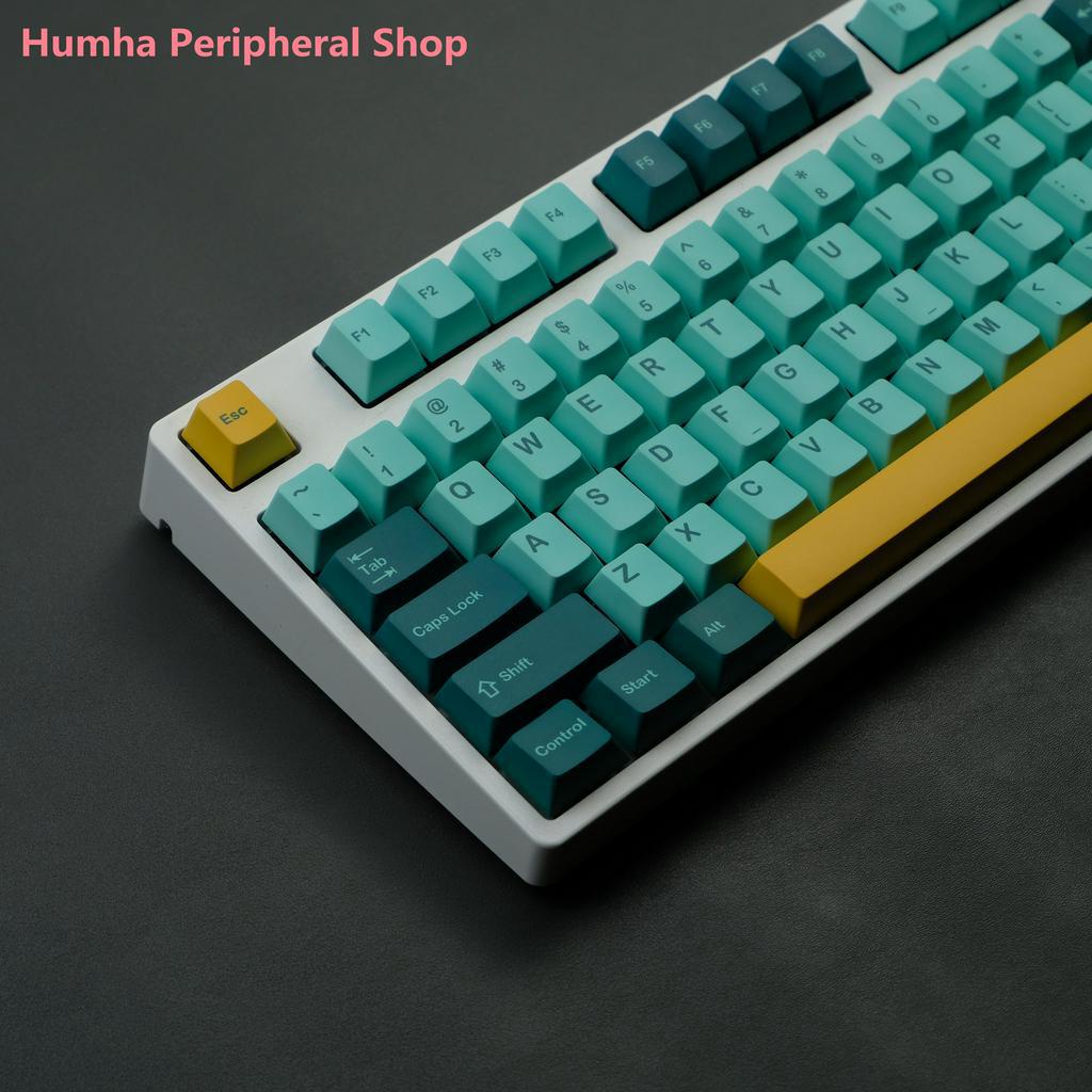 Bộ Bàn Phím Cơ Humha Retrocast R1 Bằng Chất Liệu PBT Nhuộm Màu Dành Cho Bàn Phím Cơ Cherry profile GMK Retrocast