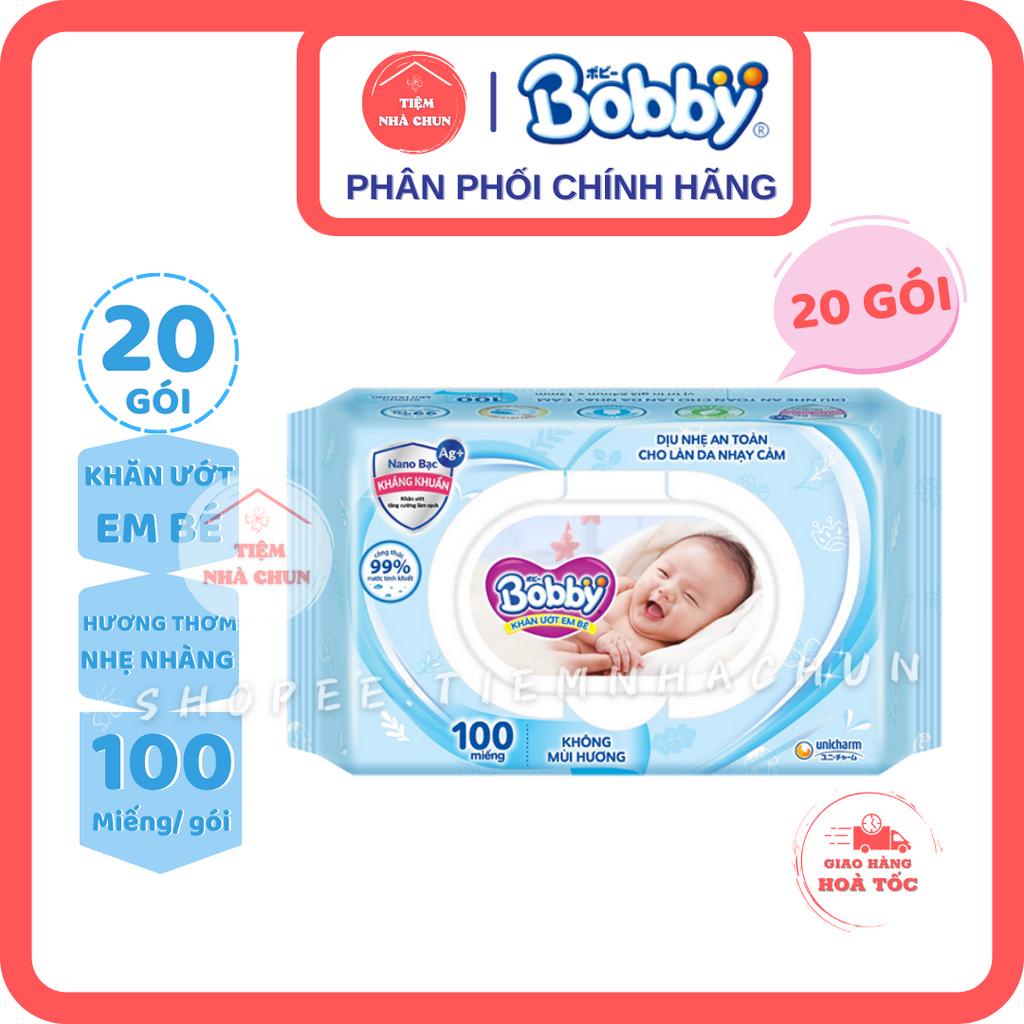 Khăn Giấy Ướt Em Bé Bobby Care  - TIEMNHACHUN