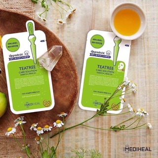 Combo 5 Mặt Nạ Tràm Trà MediHeal Teatree Care Solution Essential Mask EX