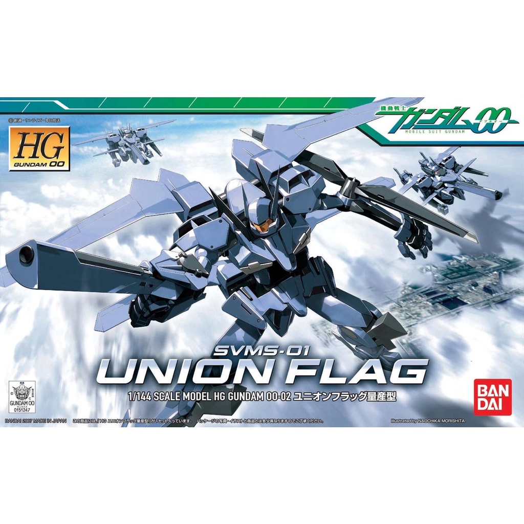 Mô Hình HG Union Flag Gundam Bandai 1/144 Đồ Chơi Lắp Ráp