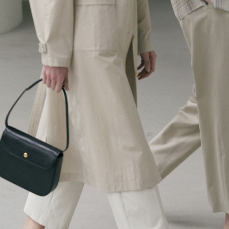 Niche Túi Đeo Vai Họa Tiết Thằn Lằn Cổ Điển Hàn Quốc Gylb1367