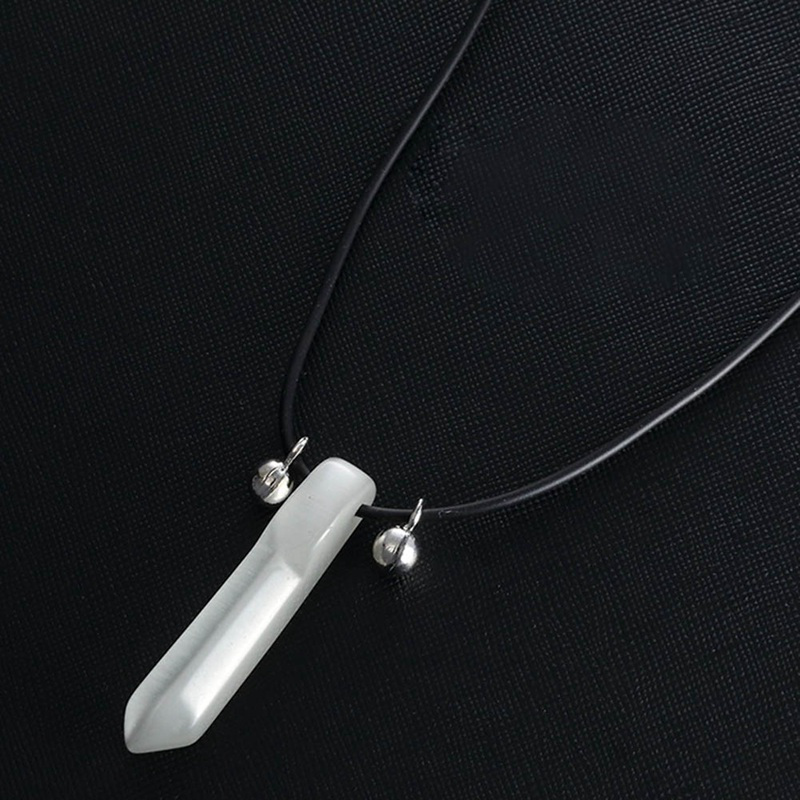 Dây Chuyền Mặt Đá Opal Kiểu Hoạt Hình Naruto