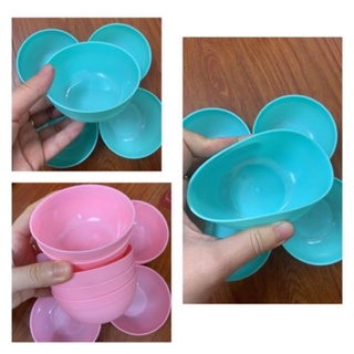 Bát nhựa dẻo pha mặt nạ đắp mặt