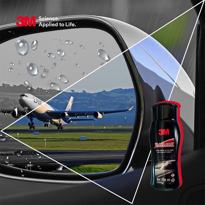 Phủ nano kính xe ô tô 3M 200Ml