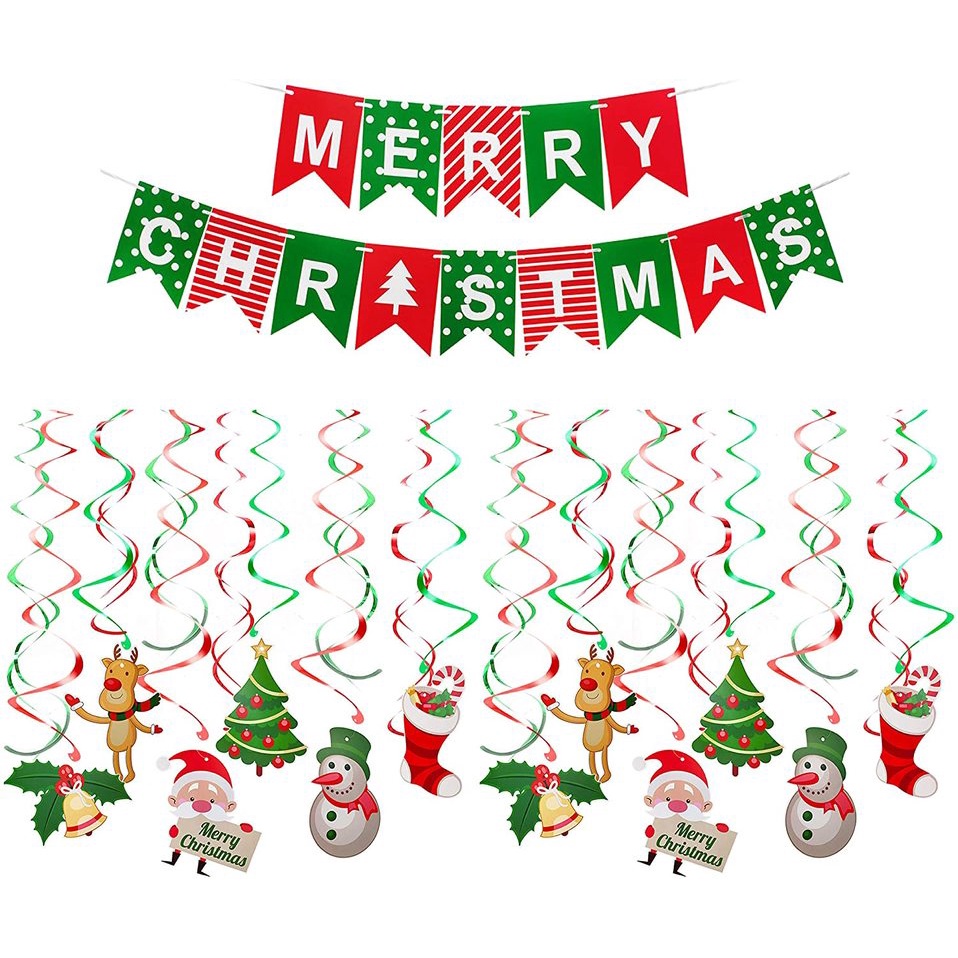 Miếng Dán Cửa Kính Bằng PVC Hình Ông Già Noel / Tuần Lộc / Bông Tuyết Độc Đáo Trang Trí Giáng Sinh / Tiệc Cướ