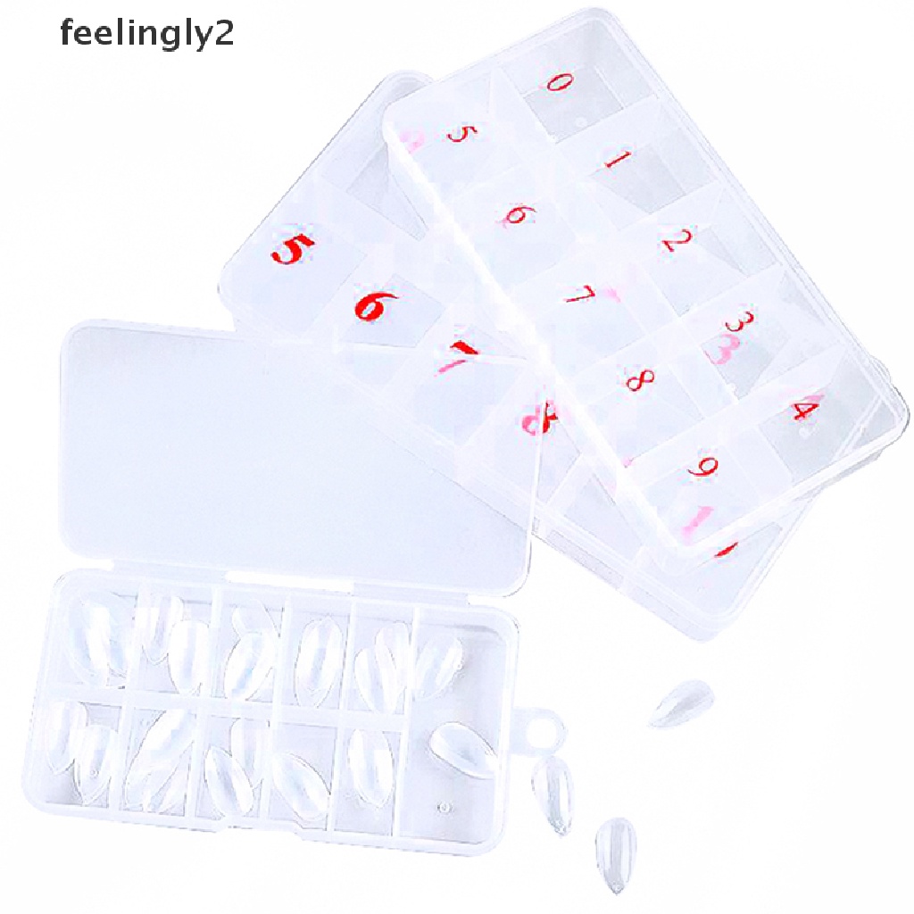 Hộp Rỗng 10 / 11 Ngăn Đựng Đá Quý Trang Trí Móng Tay Tiện Dụng