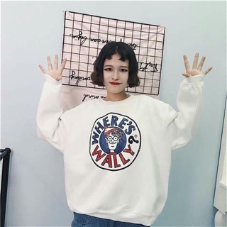 Áo nỉ Wally hot có bigsize đên 100kg
