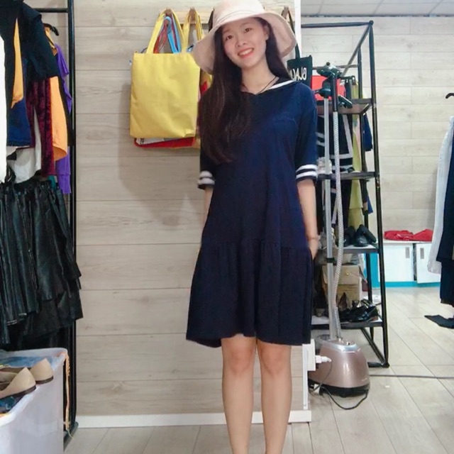 Đầm xanh thủy thủ