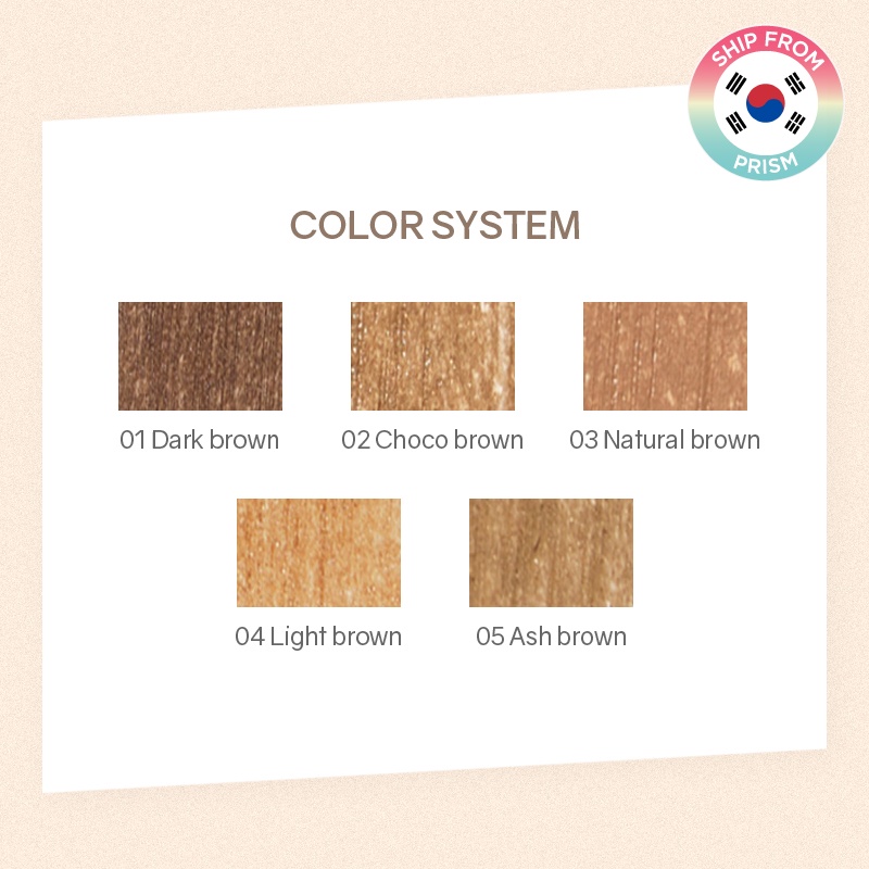 Mascara Etude House chuốt lông mày trang điểm thích hợp với tất cả các loại da