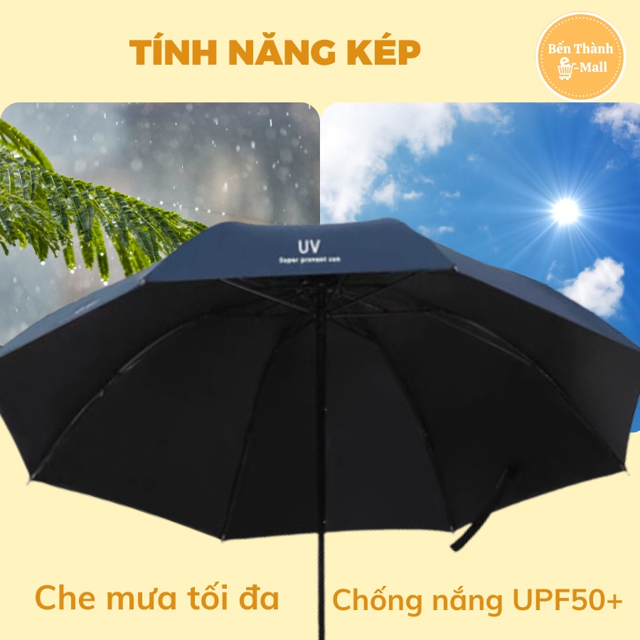 Ô/DÙ GẤP GỌN TIỆN LỢI CHỐNG TIA UV 2 LỚP, Ô DÙ CHE MƯA CHỐNG NẮNG CHẤT LƯỢNG CAO