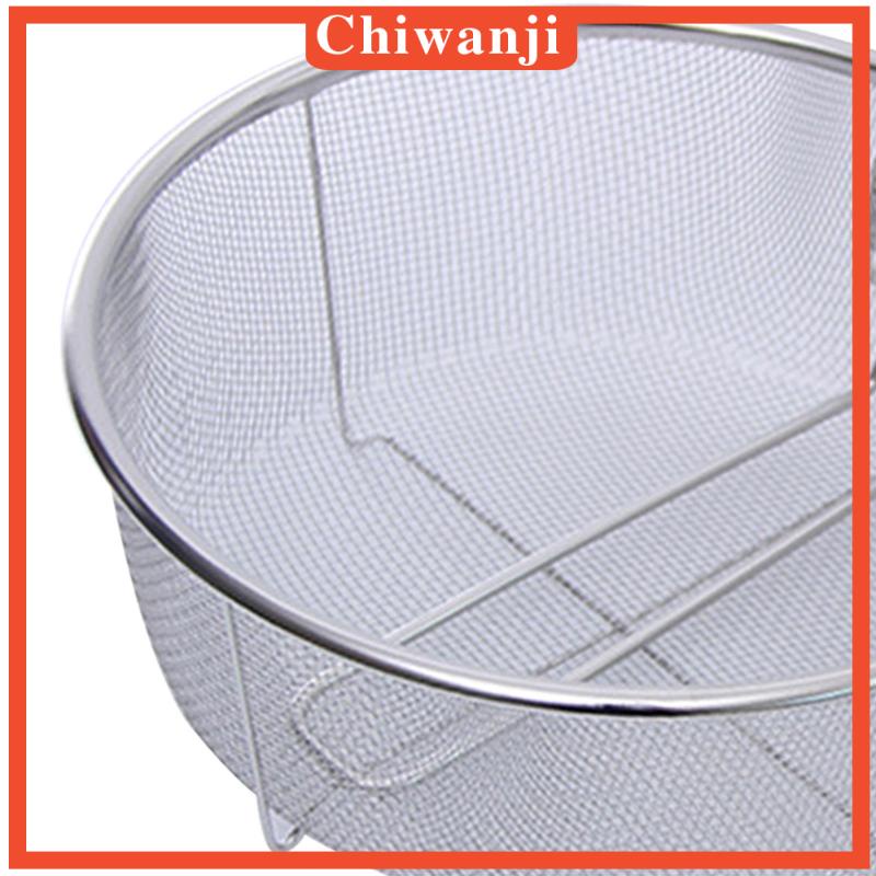 Rổ Inox Vuông 20cmx20cm Đựng Khoai Tây Chiên