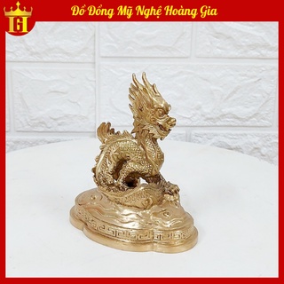 Tượng Rồng Phong Thủy Bằng Đồng Nguyên Chất
