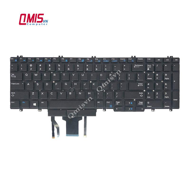 Bàn phím laptop Dell Precision 7530 7730 M7530 M7730 - 7530 ĐÈN/ KHÔNG ĐÈN