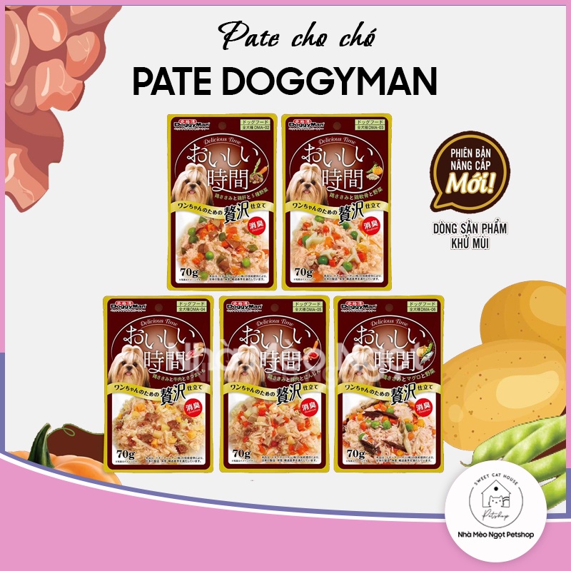 Pate Doggy Man dành cho chó mọi lứa tuổi