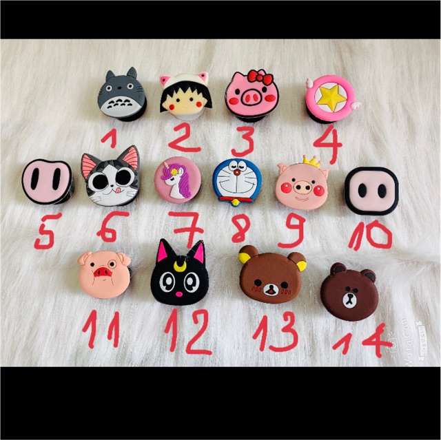 Giá đỡ điện thoại hình lợn dễ thương